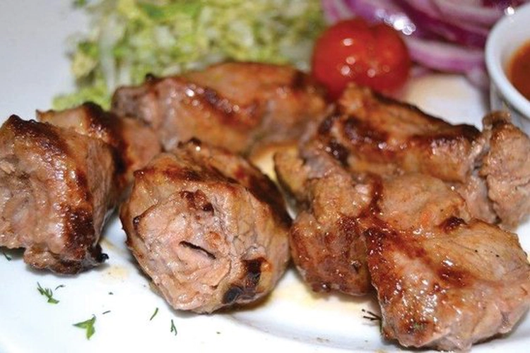 Шашлык из свинины  (шея)